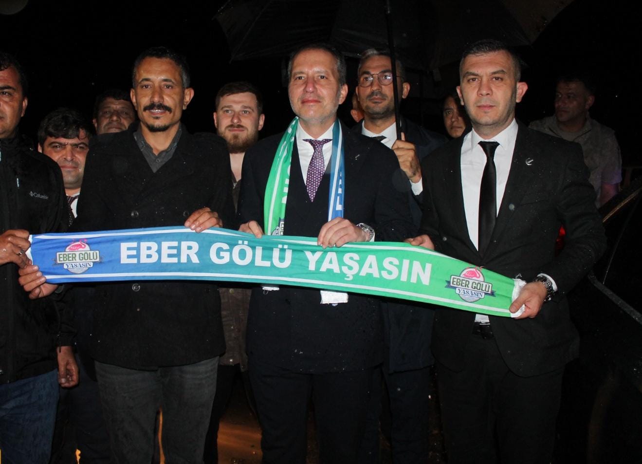 Fatih Erbakan’dan Eber Gölü’ne destek ziyareti