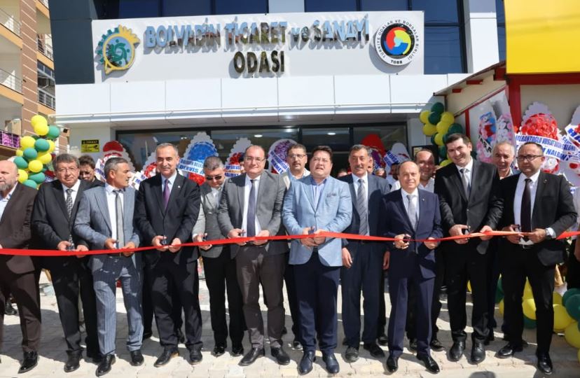 Bolvadin TSO’nun yeni hizmet binası açıldı