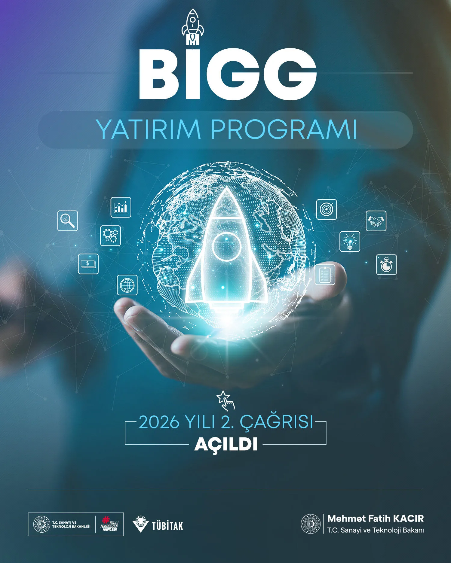 Bakan Kacır'dan BİGG Yatırım Programı'nın 2026 yılı ikinci çağrısına ilişkin paylaşım