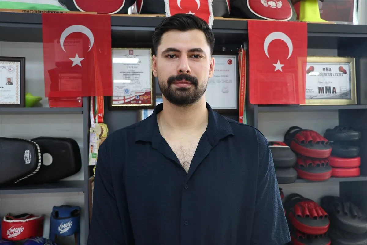 Genç sporcu Döğücü'nün hedefi dünya şampiyonluğu