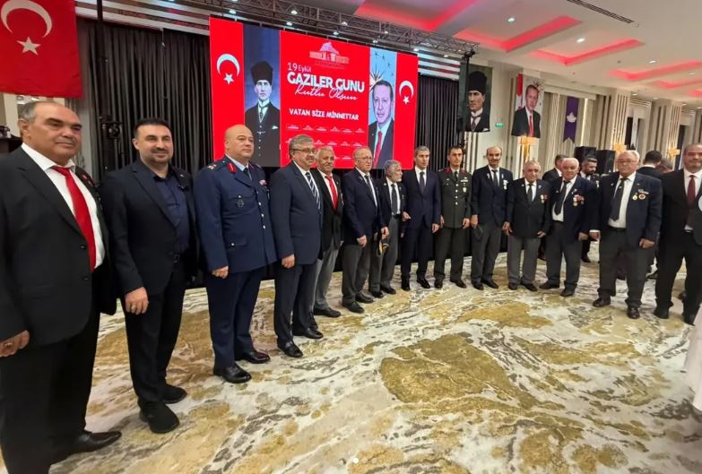 Gaziler Günü’nde vefa buluşması: Kahraman gaziler onuruna resepsiyon