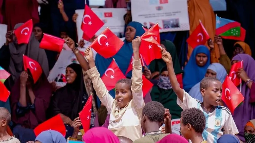 Somali’de Türkiye’ye destek gösterileri düzenlendi