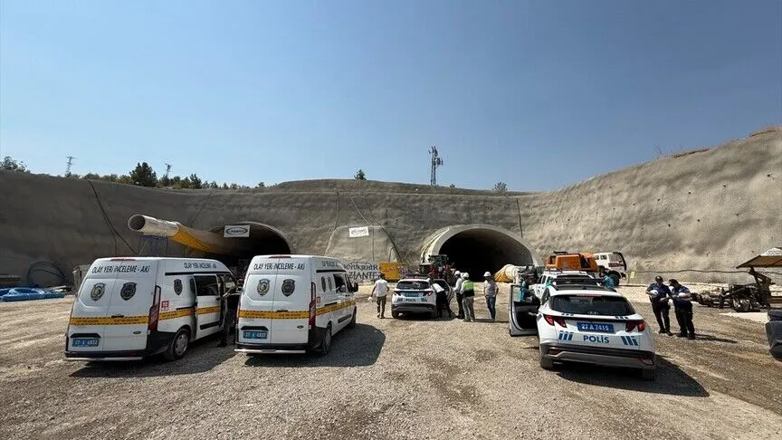 Gaziantep’teki tünel inşaatında yaşanan iş kazasında 1 işçi hayatını kaybetti