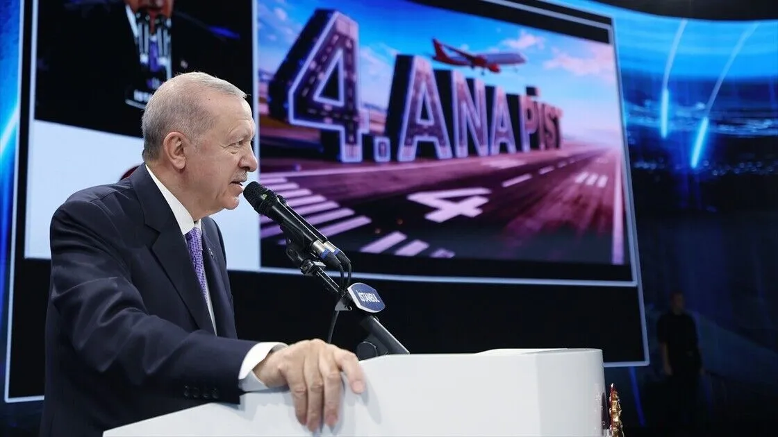 Erdoğan: Türkiye'yi yatırımlarla eserlerle hizmetlerle ihya etmek gibi bir gayemiz var
