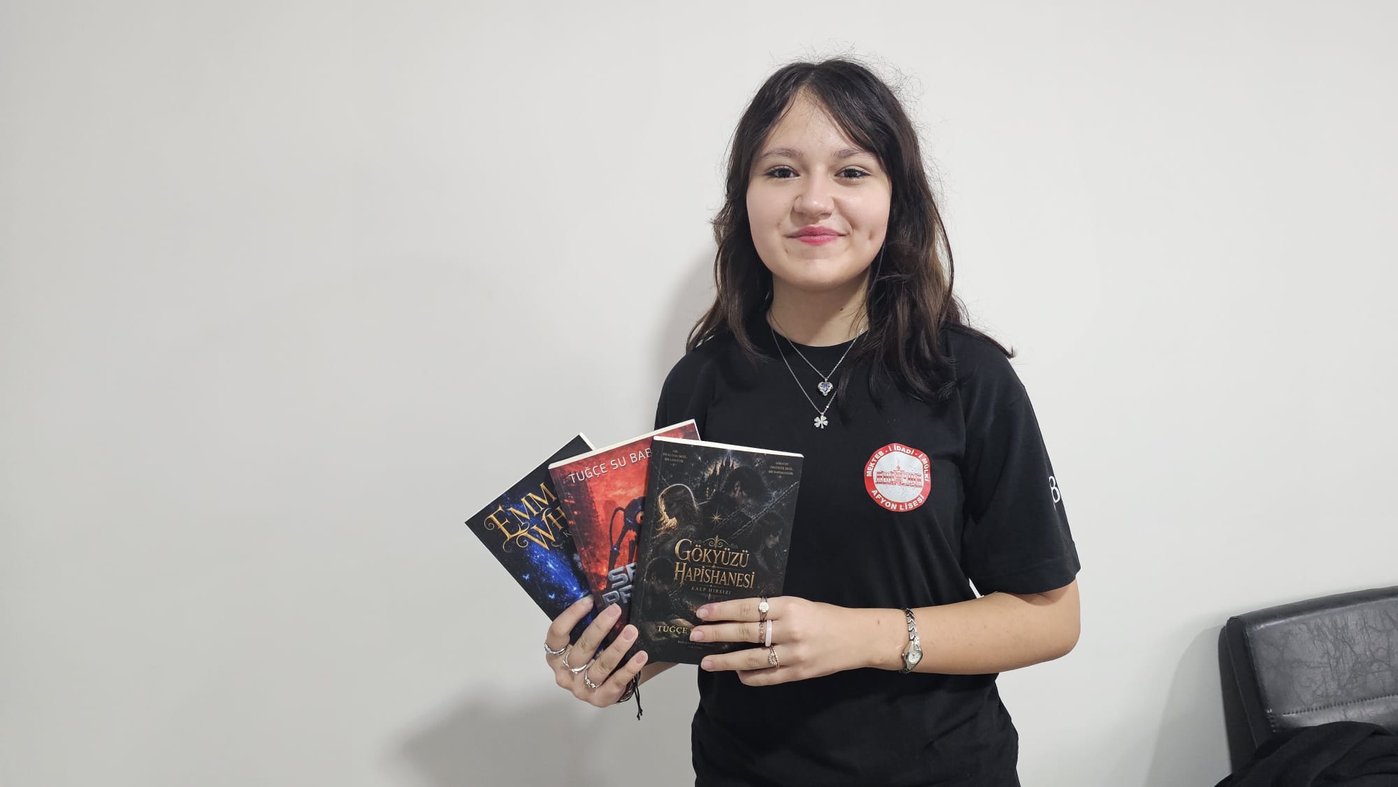16 yaşında üç kitap yazdı