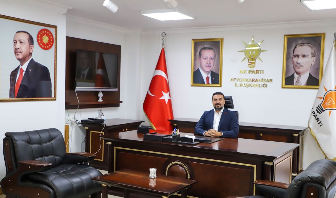 AK Parti Afyonkarahisar İl Başkanı Dr. Özgür Kavak, gerçekleştirdiği yazılı