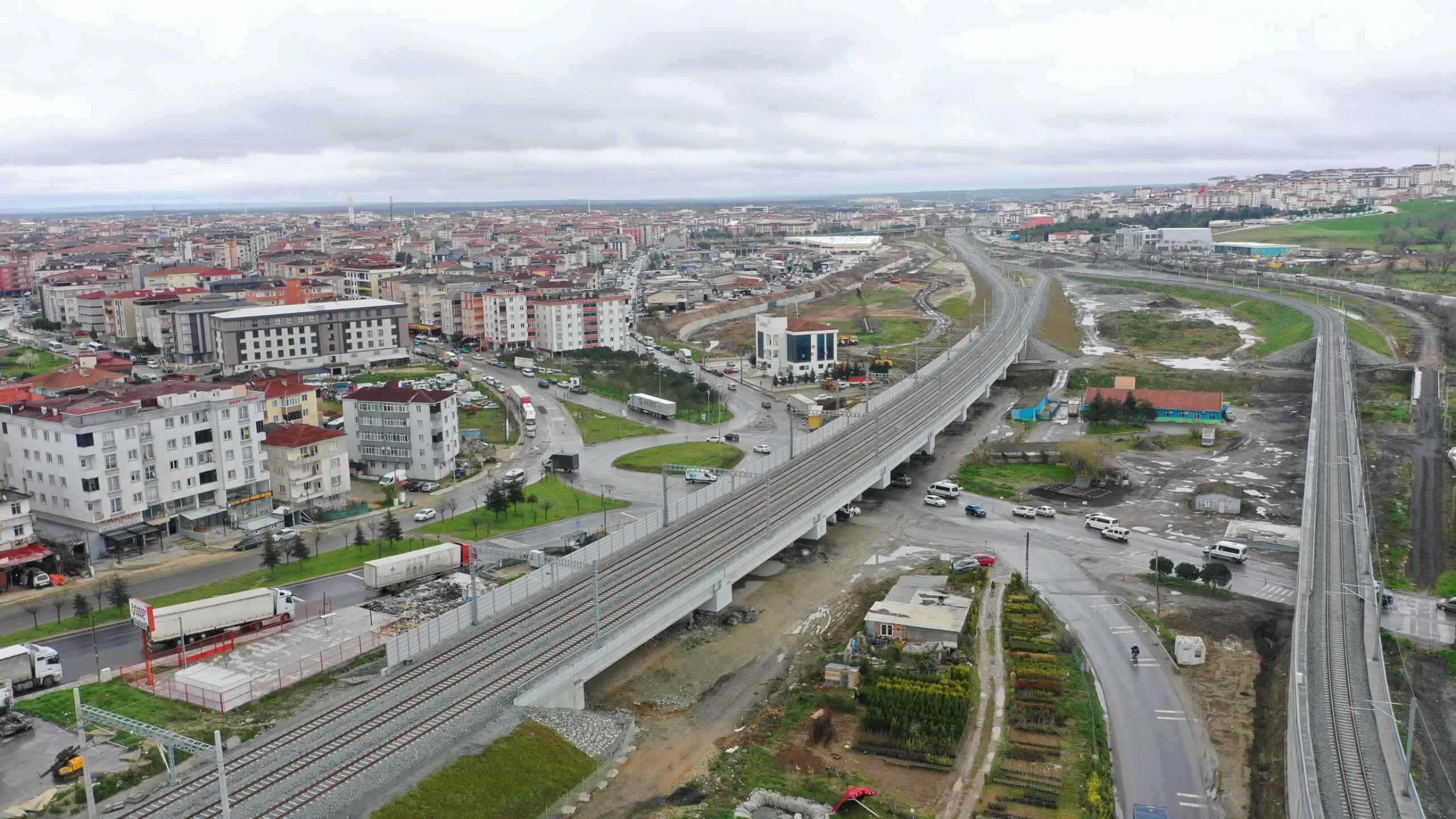 Halkalı-Kapıkule Hızlı Tren Hattı'nın Çerkezköy-Kapıkule kesimi 9 Ekim'de hizmete açılacak
