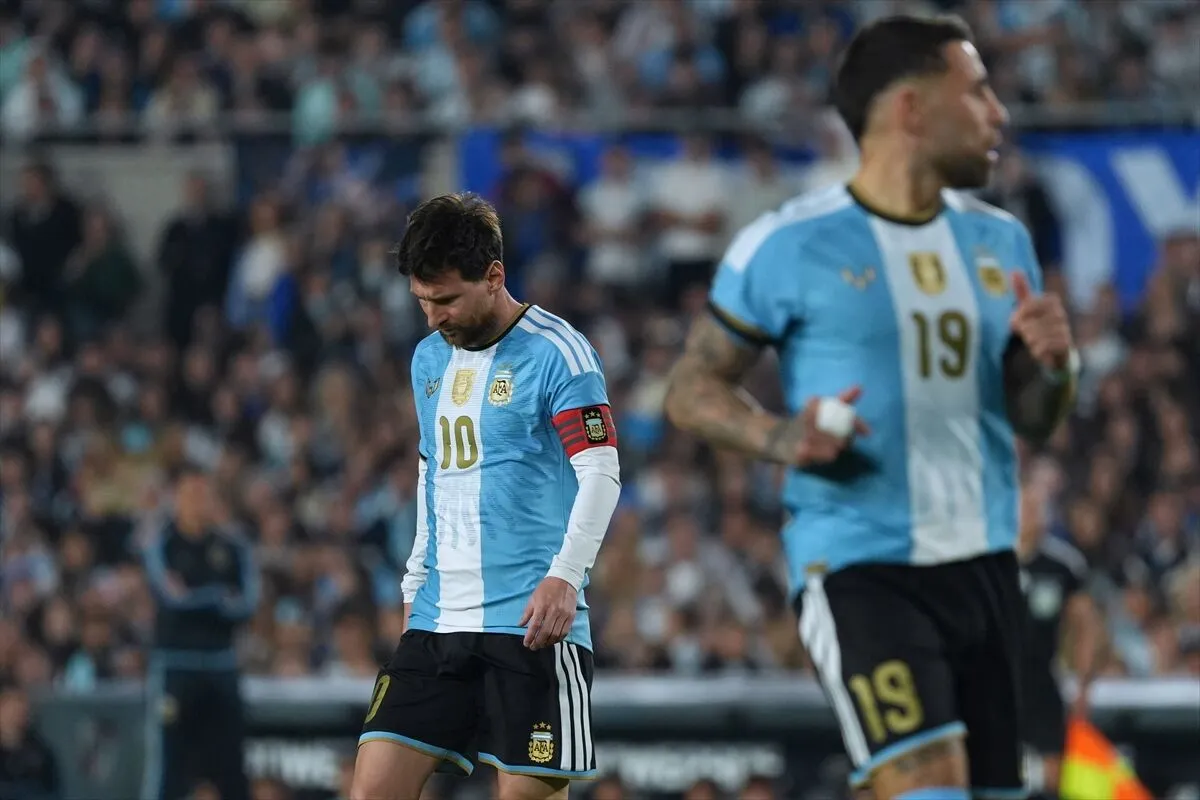 Arjantinli yıldız futbolcu Messi, milli takım kariyerini noktaladı