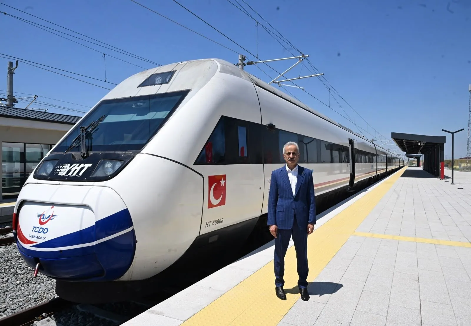 Halkalı-Kapıkule Hızlı Tren Hattı'nın Çerkezköy-Kapıkule kesimi 9 Ekim'de hizmete açılacak