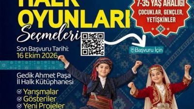 Çocuk, genç ve yetişkinlere yönelik gerçekleştirilecek halk oyunları kurslarına tüm