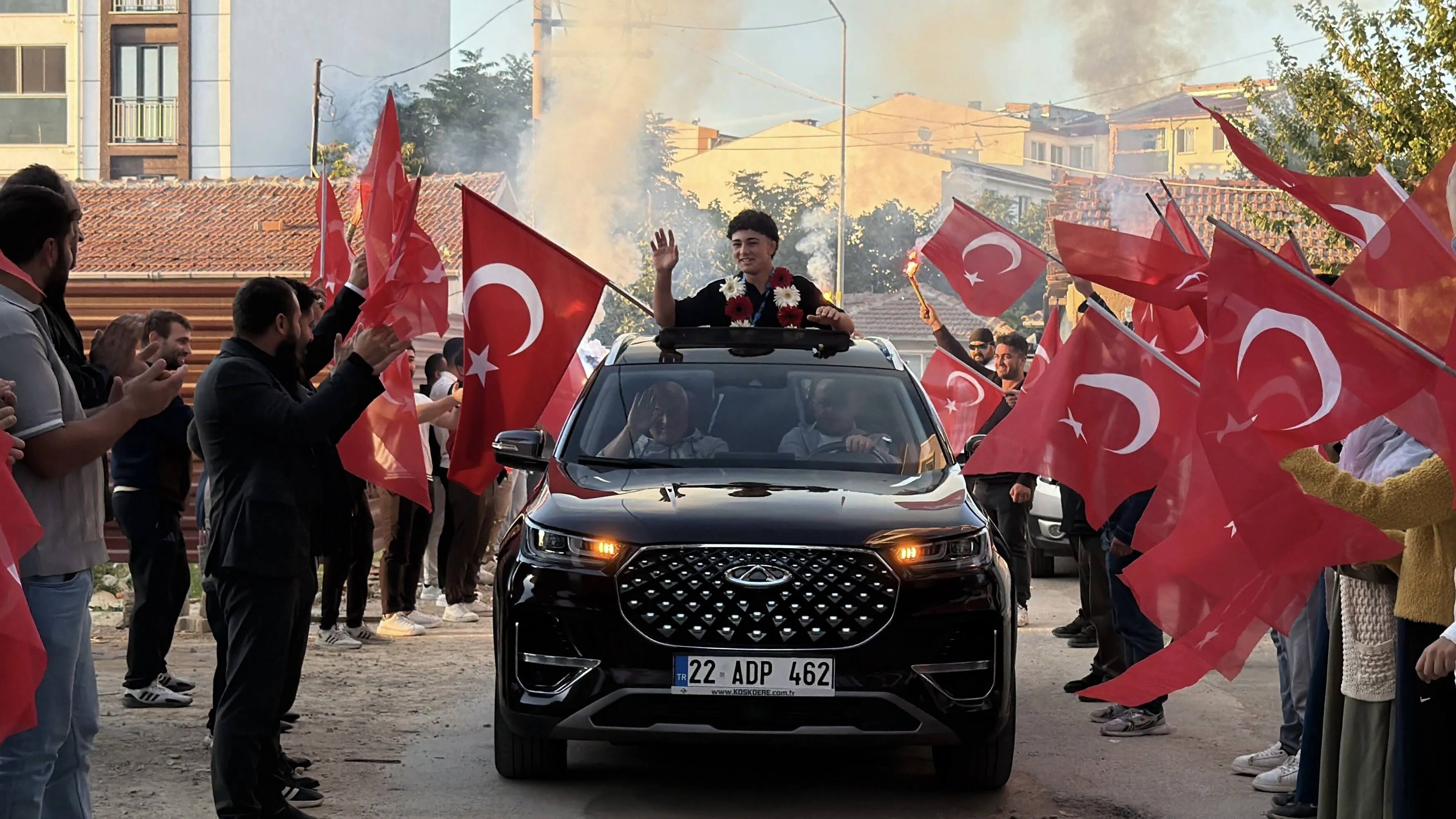 Balkan şampiyonu güreşçi Ahmet Çiftçi, zaferini Filistinli kardeşlerine armağan etti