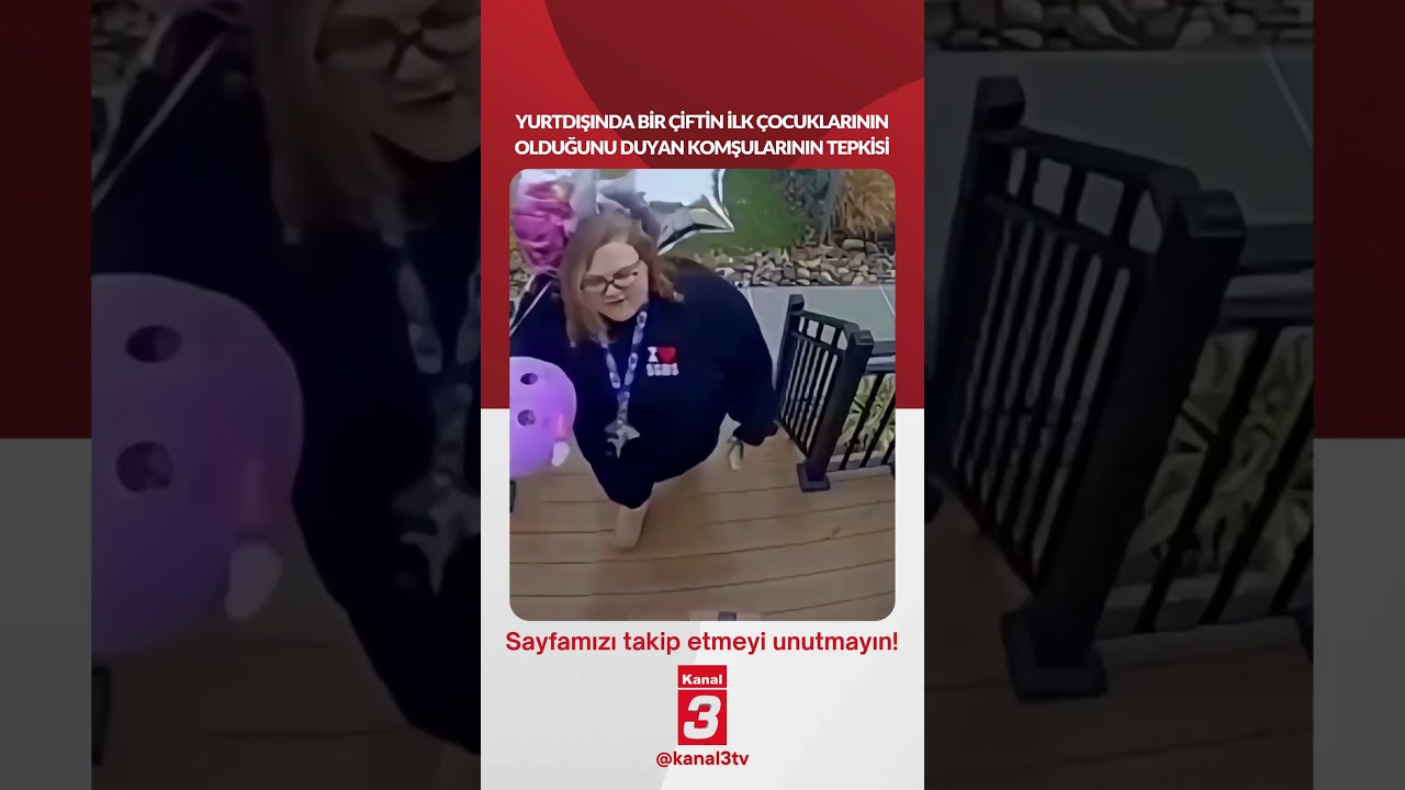 Yurtdışında bir çiftin ilk çocuklarının olduğunu duyan komşularının tepkisi…