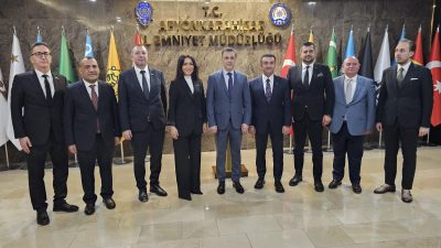 Ziyarete AFSİAD Yönetim Kurulu Başkan Yardımcısı Abdurrahman Alp, Nail Demirel,