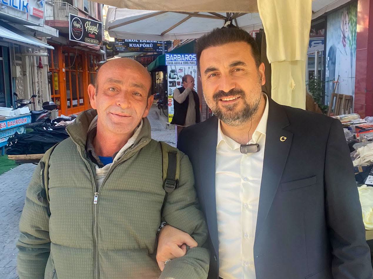 AK Parti teşkilatından esnaf ve vatandaşlara ziyaret