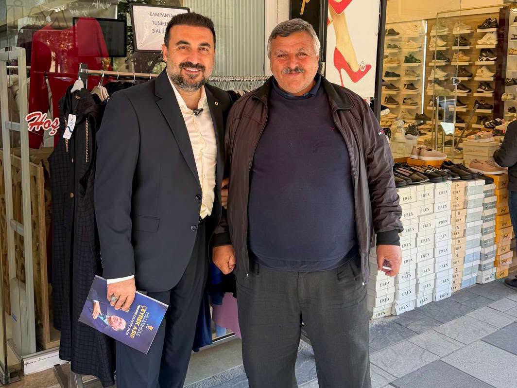 AK Parti teşkilatından esnaf ve vatandaşlara ziyaret