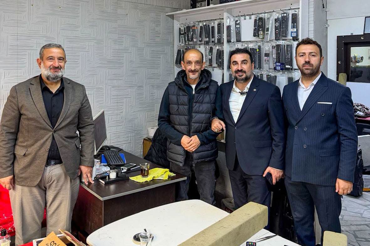 AK Parti teşkilatından esnaf ve vatandaşlara ziyaret