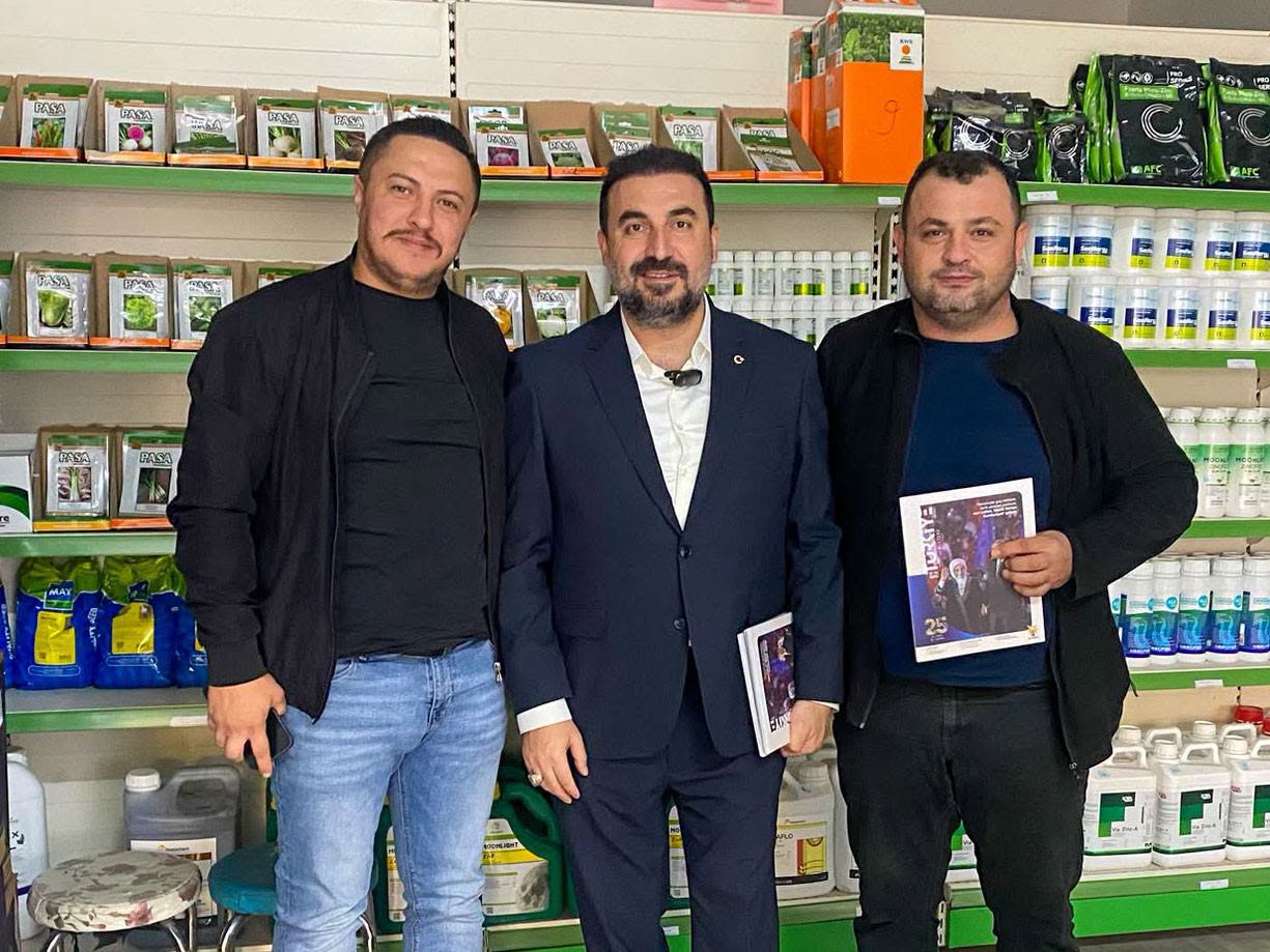 AK Parti teşkilatından esnaf ve vatandaşlara ziyaret