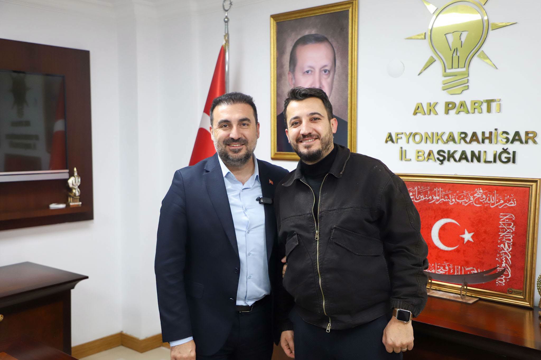 AK Parti’de ziyaret ve vefa buluşmaları