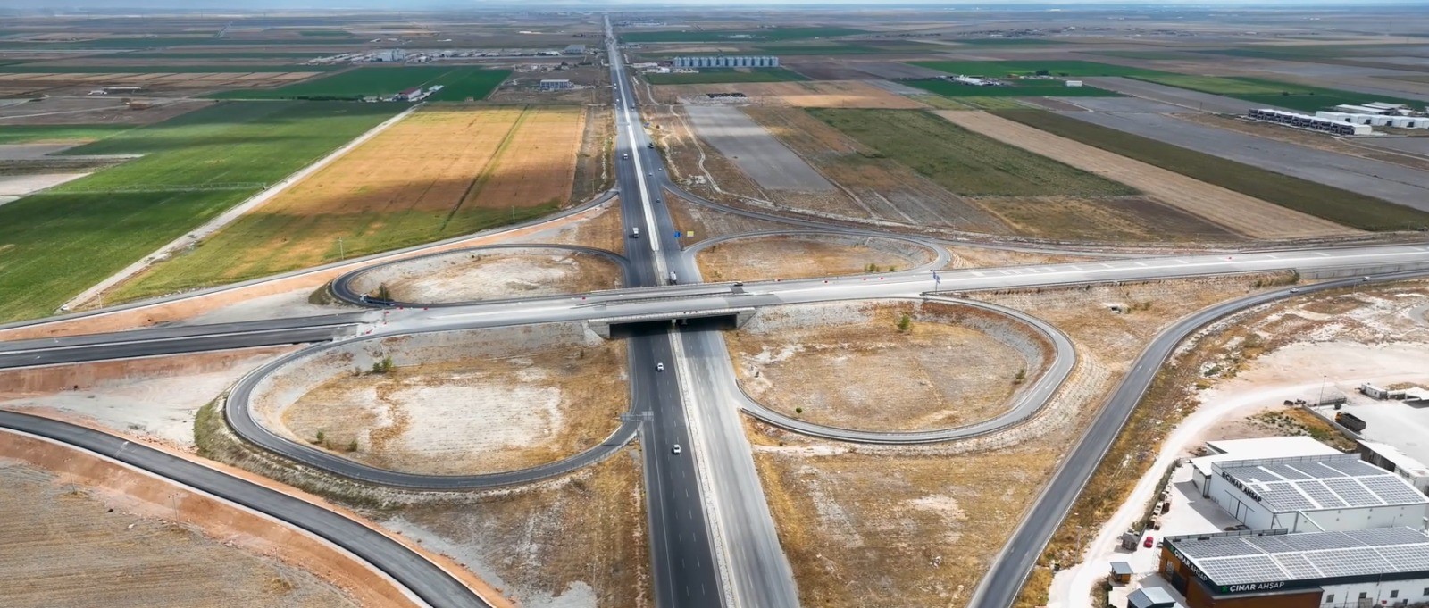 Konya Çevre Yolu ile mevcut kesim 24 dakika kısalacak