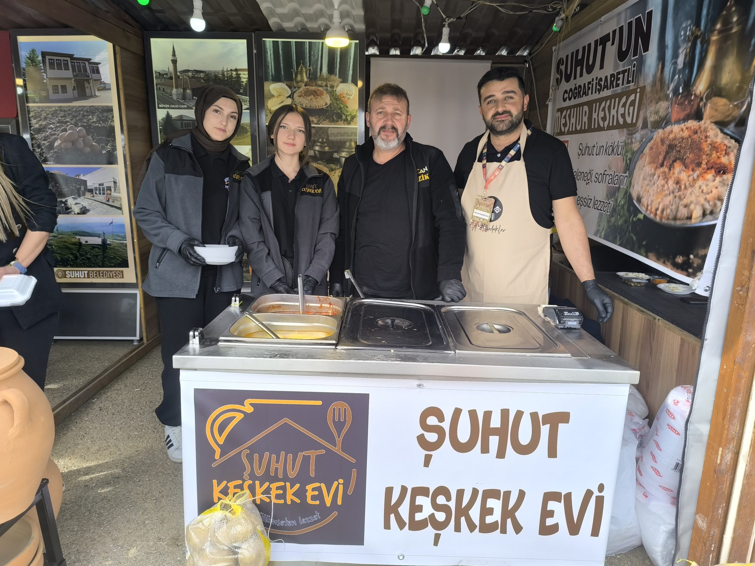 Şuhut’un tescilli keşkeği ve meşhur patatesi Gastro Afyon’da tanıtıldı