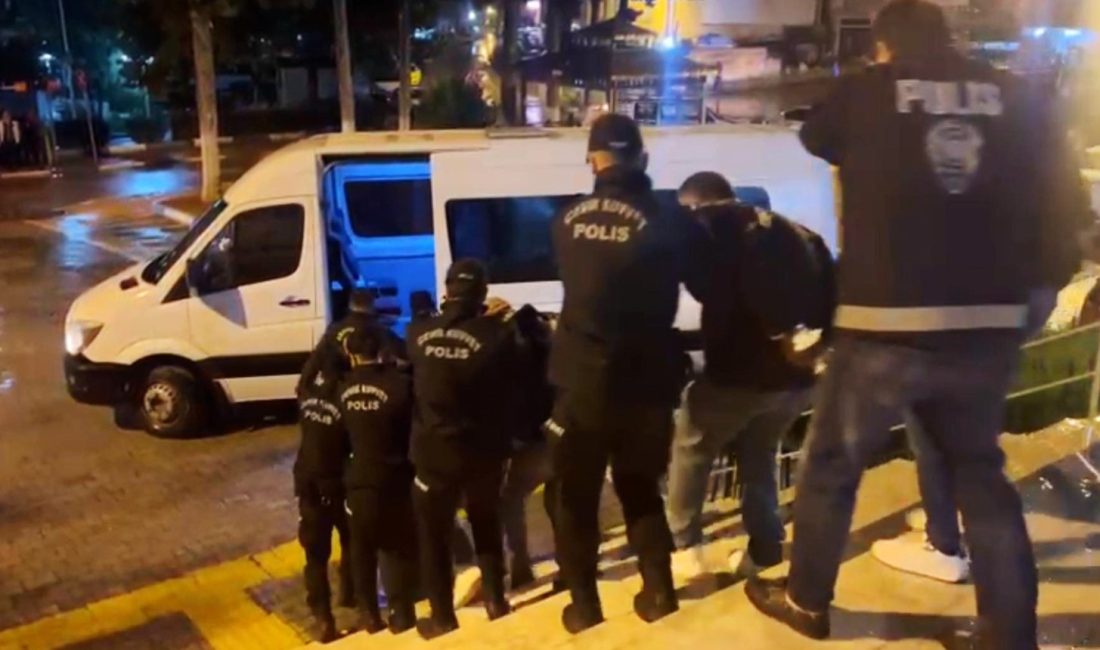Gülnar Cumhuriyet Savcılığı koordinesinde, İl Emniyet Müdürlüğü Asayiş Şube Müdürlüğü