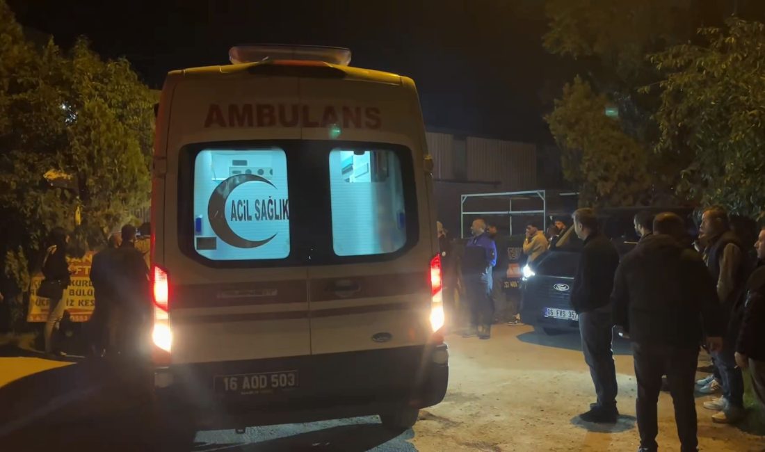 Olay, merkez Nilüfer ilçesi Tahtalı Mahallesi’nde faaliyet gösteren bir boyahane
