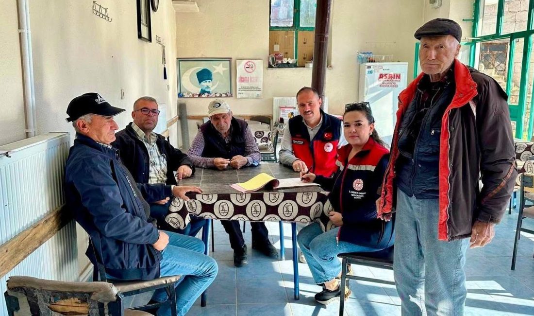 İl genelinde gerçekleştirilen köy ve mahalle ziyaretlerinde üreticilere bitkisel ve