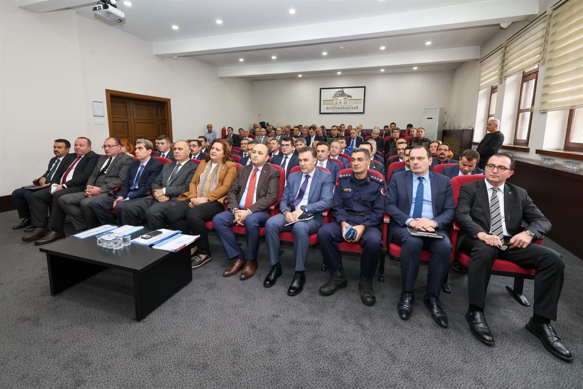 Afyonkarahisar’da 992 yatırım projesi masada