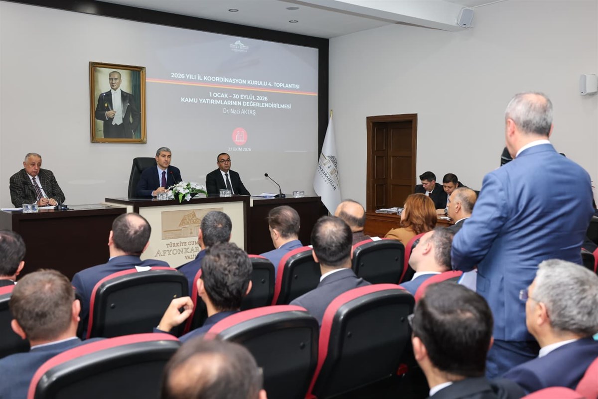 Afyonkarahisar’da 992 yatırım projesi masada