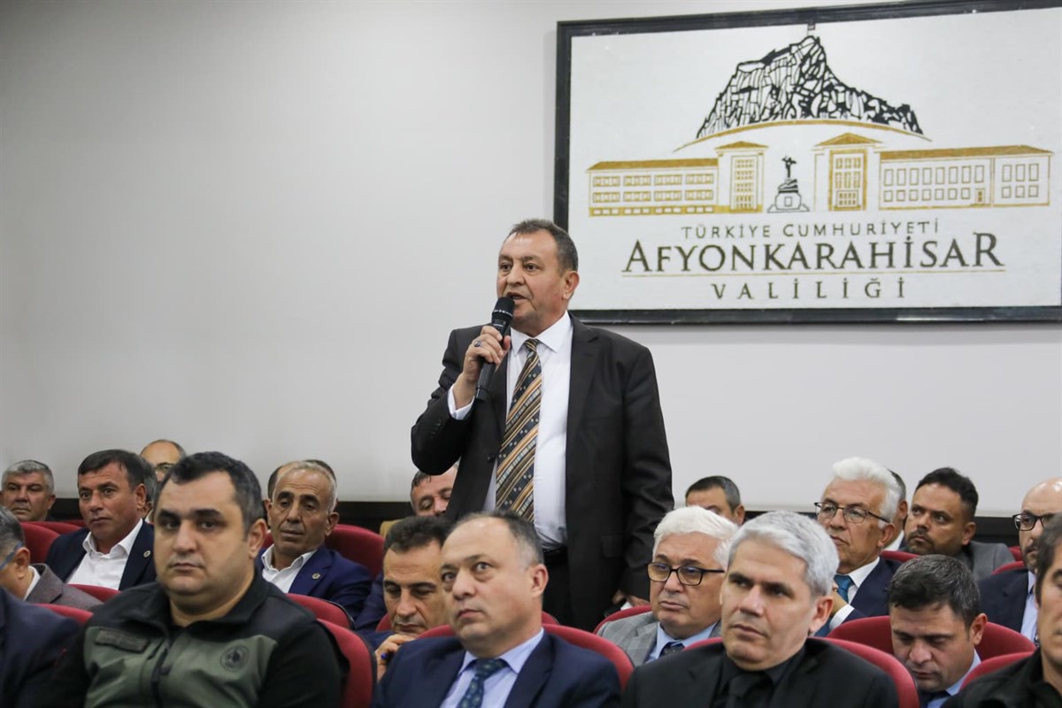 Afyonkarahisar’da 992 yatırım projesi masada