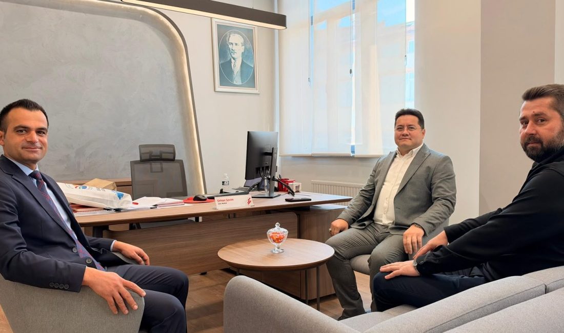 Başkan Derviş Aynacı, Bolgiysan Yatırım A.Ş. Genel Müdürü Fevzi Karagöz