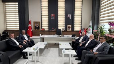 Gerçekleştirilen ziyarette Yurdunuseven ve Demirel, Mehmet Mühsürler ile Mehmet Kumartaşlı’yı