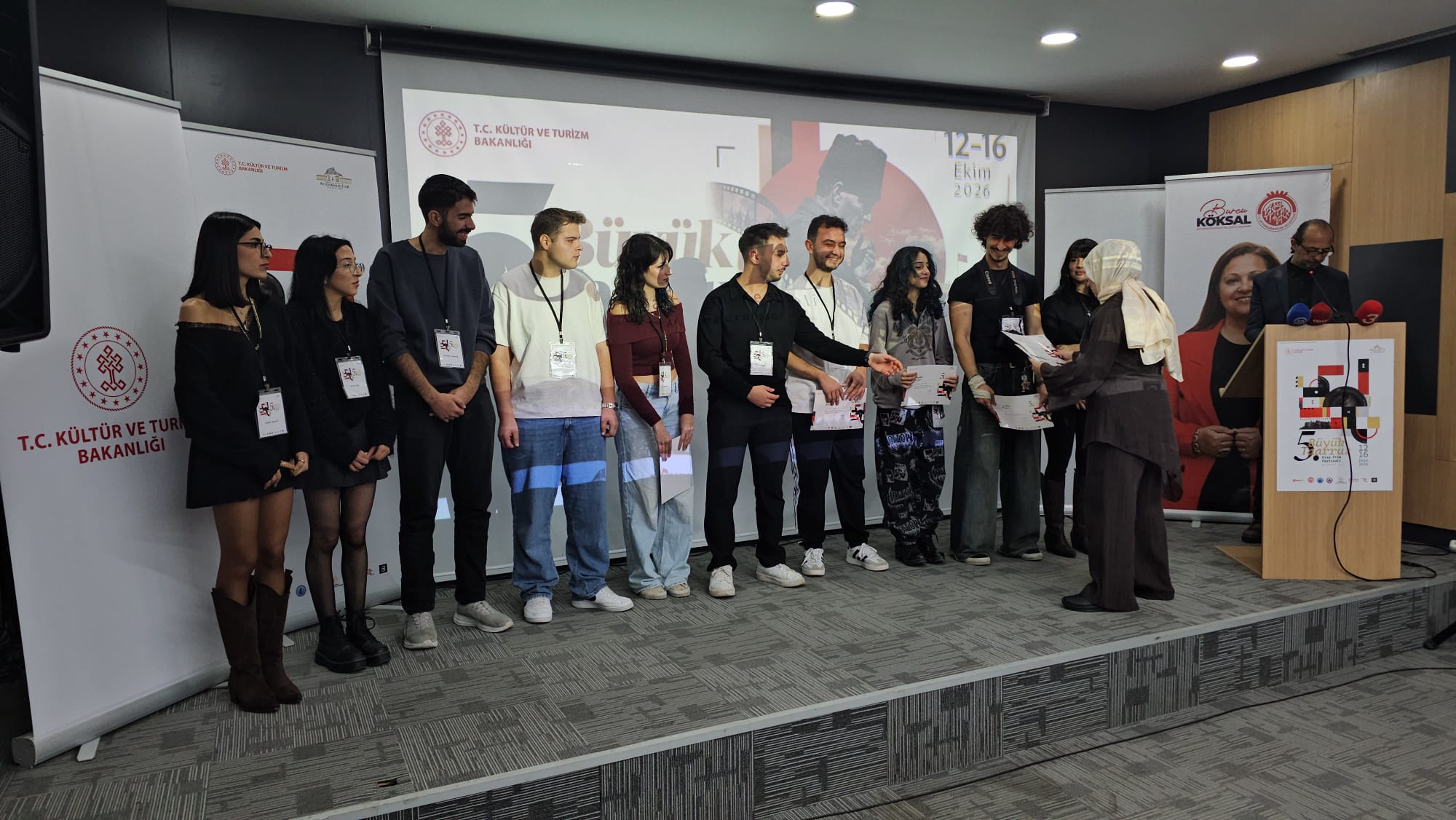 Büyük Taarruz 5. Kısa Film Festivali ödül töreniyle sona erdi