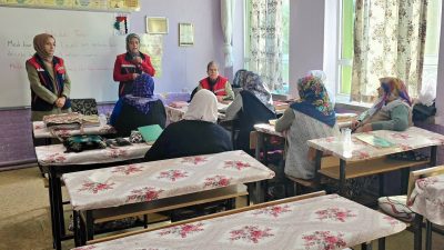 İl Tarım ve Orman Müdürlüğü teknik personelleri tarafından Çıkrık Beldesi
