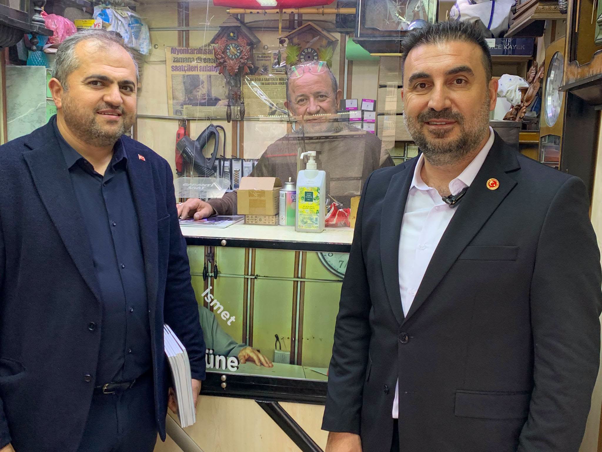 Cumhurbaşkanı Erdoğan’dan Afyon esnafına selam