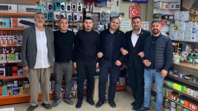 AK Parti Afyonkarahisar İl Başkanlığı, kentte esnaf ziyaretlerini sürdürüyor. İl