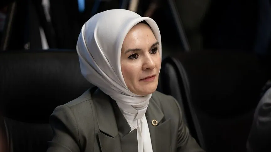Aile ve Sosyal Hizmetler Bakanı Mahinur Özdemir Göktaş, NSosyal hesabından