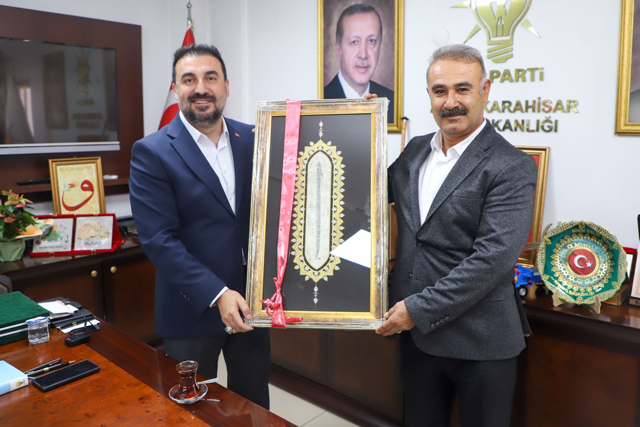 Konya Yunak teşkilatından Özgür Kavak’a hayırlı olsun ziyareti