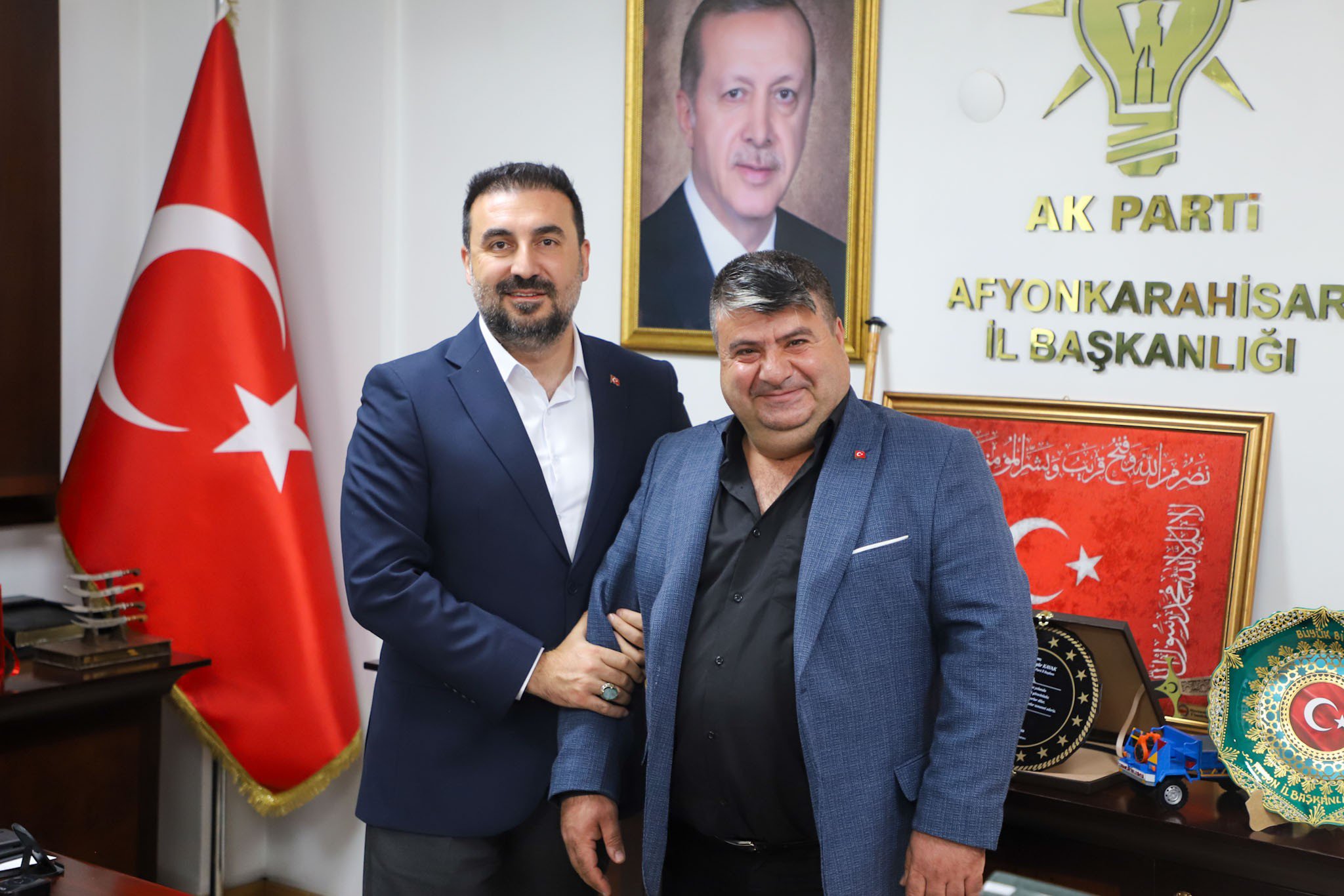 Konya Yunak teşkilatından Özgür Kavak’a hayırlı olsun ziyareti