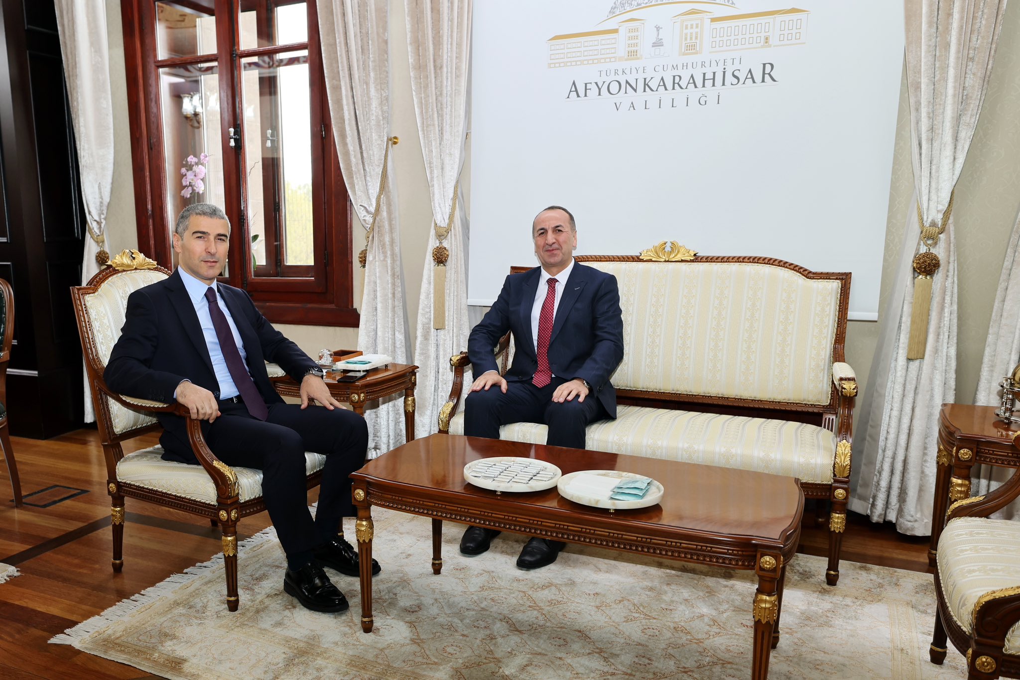Uşak İl Milli Eğitim Müdürü Yücel’den Vali Aktaş’a ziyaret