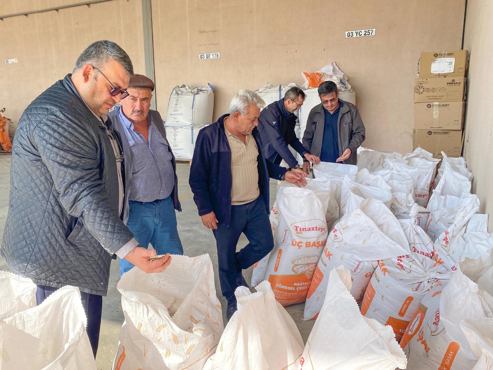Üreticilere yerli buğday ve arpa tohumu desteği