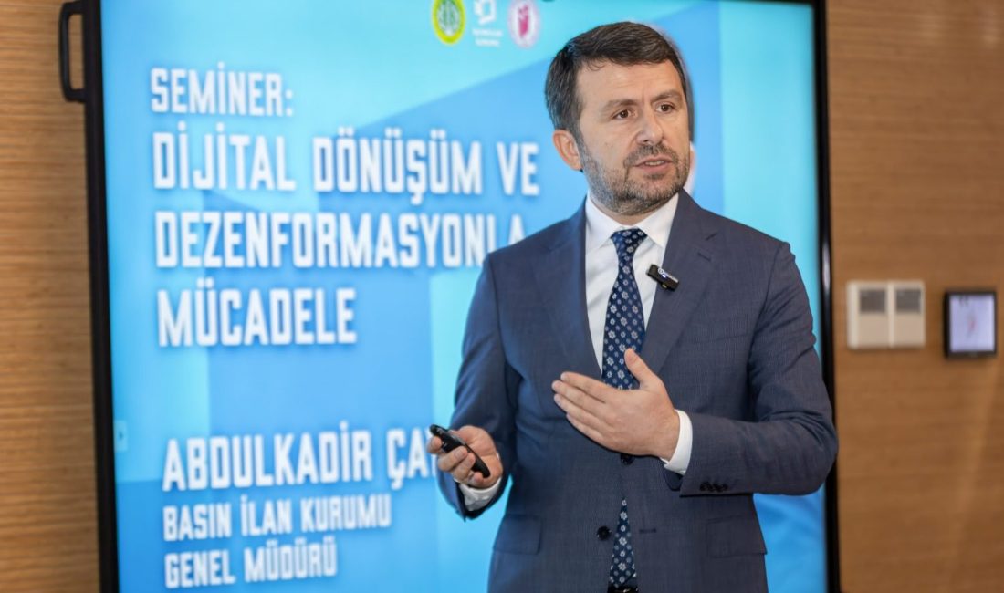 Basın İlan Kurumu Genel Müdürü Abdulkadir Çay, sık sık genç
