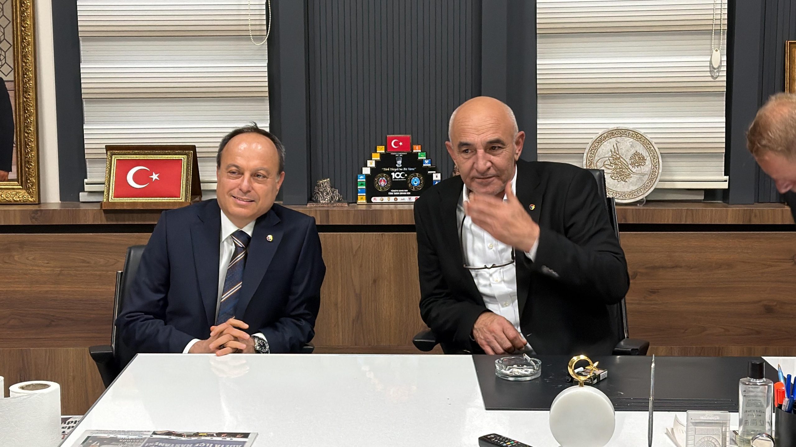 İlk ziyaret Başkan Serteser’den