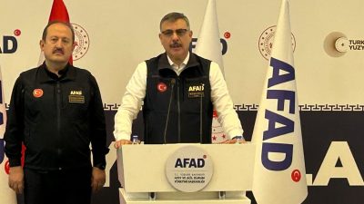 İçişleri Bakanı Mustafa Çiftçi, Afet ve Acil Durum Yönetimi Başkanlığı’nda