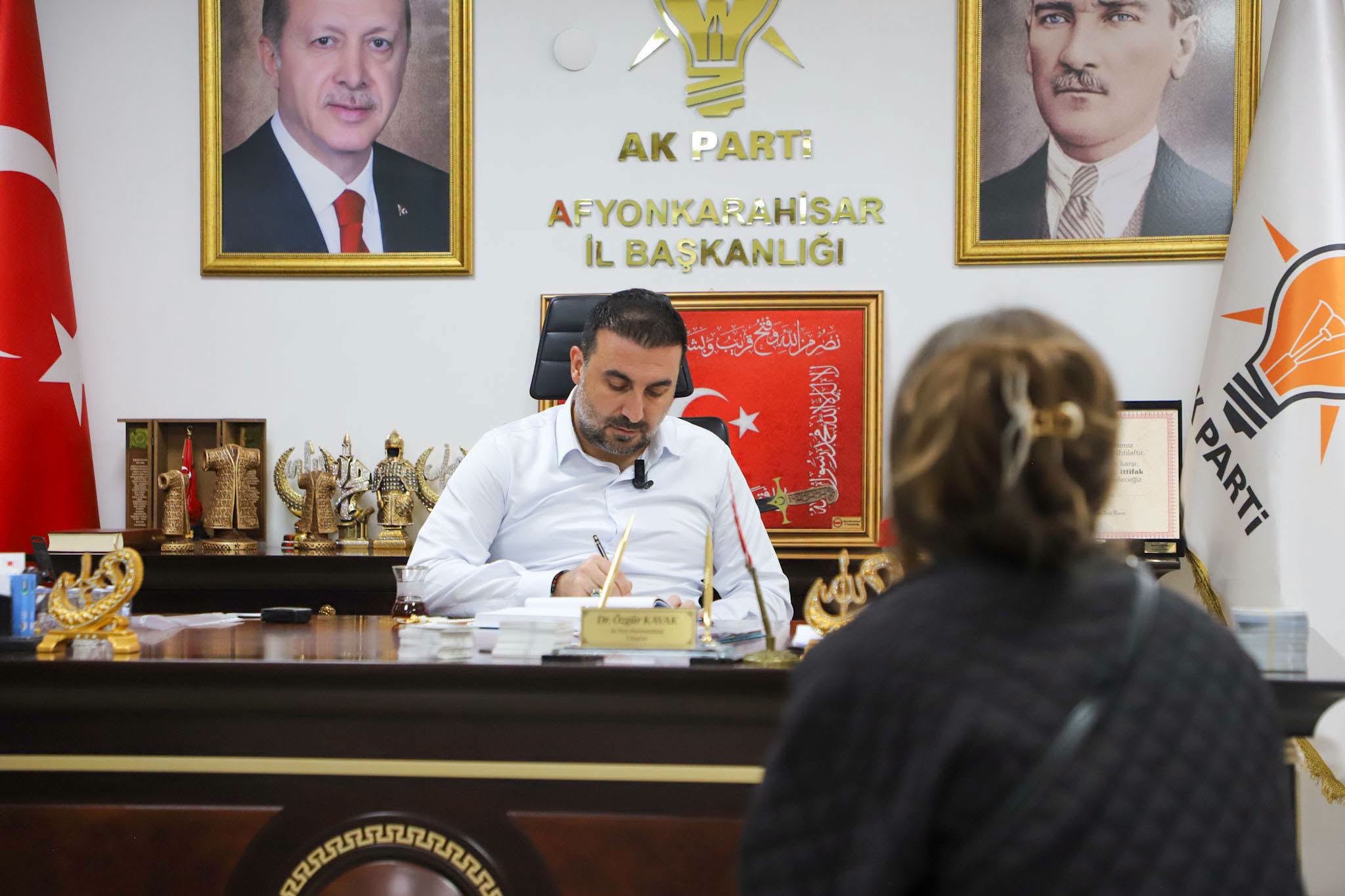 İl Başkanlığında sıcak buluşma: Gündem Afyonkarahisar