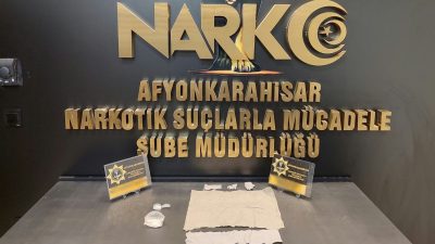 Afyonkarahisar Emniyet Müdürlüğü Narkotik Suçlarla Mücadele Şube Müdürlüğü ile İstihbarat