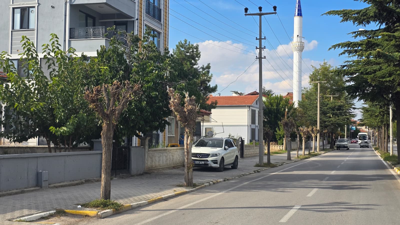 İstasyon Caddesi’nde yeşil dokunuş