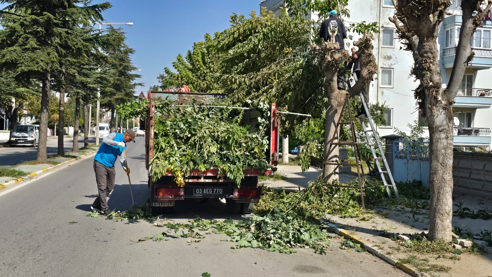 İstasyon Caddesi’nde yeşil dokunuş
