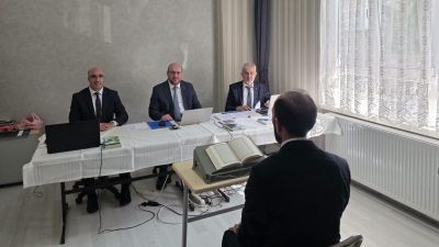 Merkez Miftah Kur’an Kursu’nda düzenlenen sınava Afyonkarahisar ve Isparta’da görev