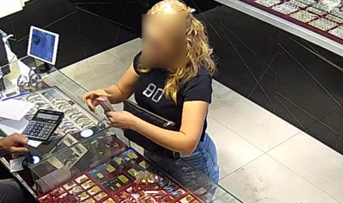 Edinilen bilgilere göre, sahte gram altın bozdurarak kuyumcuları dolandırdığı öne